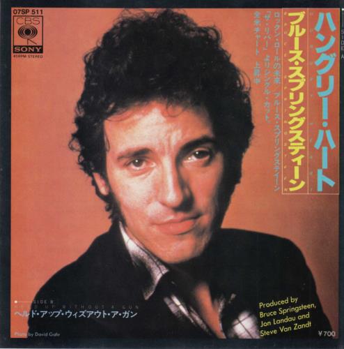 Bruce Springsteen Hungry Heart - Withdrawn Sleeve Japanese Promo 7
